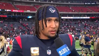 C.J. Speaks to Tiffany Blackmon after the win