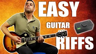 TOP 10 Easy Guitar Riffs to Rock Your World! - EVO 4