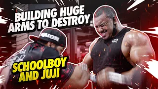 BUILDING HUGE ARMS TO DESTROY JUJI AND SCHOOLBOY!