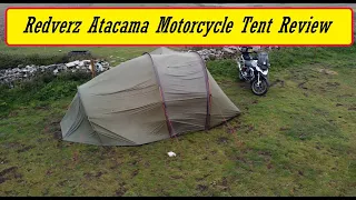 Redverz Atacama Motorcycle Tent review