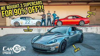 We Bought The 3 Most Depreciated Supercars IN THE WORLD (Cheap For A Reason?) - CarTrek S2 Episode 1