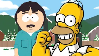 Homer Simpson vs Randy Marsh. Epic Rap Battles of Cartoons Season 3.