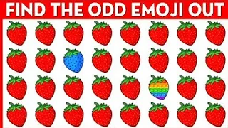 Find The Odd Emoji 226 | How Good Are Your Eyes | Ultimate Emoji Game