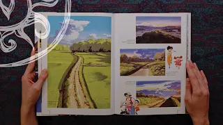 Studio Ghibli Japanese Art book - Hayao Miyazaki (Flip Through)