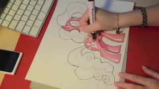 Speed drawing MLP - Pinkie Pie (a second time)