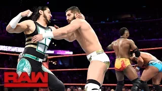 Alexander vs. Ali vs. Nese vs. Daivari - "Second Chance" Fatal 4-Way Match: Raw, Dec. 11, 2017