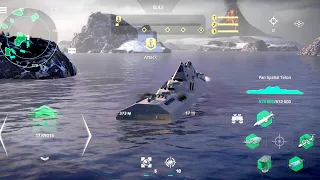 Escort mode using PAN SPATIAL TETON : Modern Warships