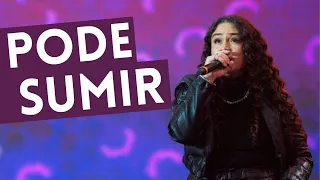 "Pode Sumir": Luiza Martins canta sucesso no Faustão Na Band