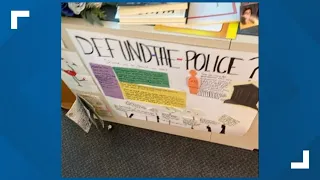 HSE board, teacher apologize for 'Defund the Police' poster in classroom with fallen officer's broth