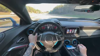 POV HIGHWAY DRIVING CAMARO SS !!