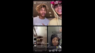 the realslimedupmike instagram live with nasir