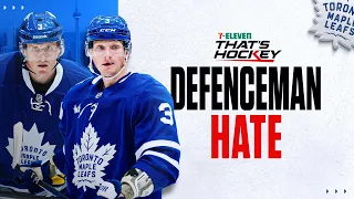 WHY DO LEAFS FANS ALWAYS PICK A DEFENCEMAN TO HATE?