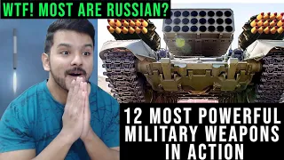 12 Most Powerful Military Weapons in Action | CG Reacts