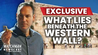 Stunning Bible Archaeology Finds Beneath Jerusalem’s Western Wall | Watchman Newscast