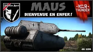 War Thunder tanks : MAUS. Bienvenue en enfer !