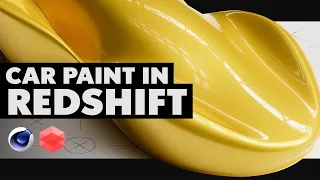 Create Stunning Car Paint Materials In Cinema 4D And Redshift