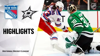 NHL Highlights | Rangers @ Stars 3/10/20