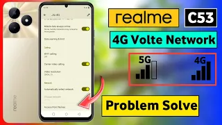 Realme C53 4G Volte Network Problem | How To Fix 4G Volte Network Problem Realme C53 | HM Technical