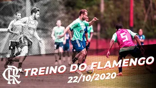 TREINO DO FLAMENGO - Reapresentação + jogo-treino