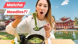 🍵 Eating MATCHA FOODS In The City Of Japanese Green Tea | Uji, Kyoto