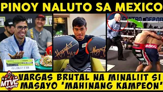 VARGAS Minaliit si MAGSAYO 'Mahina Kumpara sa iba' | Pinoy Naluto sa Mexico?