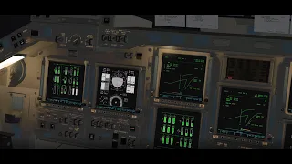 Space Shuttle RTLS Abort with OPS 6 real guidance - Flight Gear