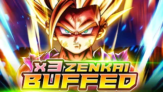 3x ZENKAI BUFFED UL RAT IS THE MOST SPOONFED UNIT IN THE GAME! GLUE SNIFFER! ! | Dragon Ball Legends