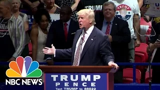 Donald Trump Attacks Hillary Clinton Over Emails, Clinton Foundation | NBC News