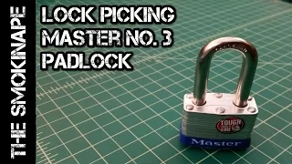 Lock Picking - Master Lock No.3 Padlock - TheSmokinApe