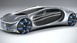 2022 Mercedes Benz Unveils AVATAR Inspired Vision AVTR Electric Car That Can Drive Sideways