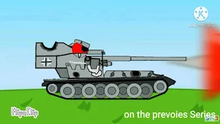 KV-6 VS Waffentrager Auf E-100 Cartoons About Tanks