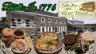 Dobbin House Tavern Lunch (1776 Candlelight Dining) Gettysburg Pennsylvania