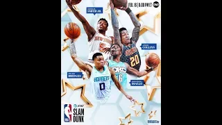 ПОЛНОЕ ВИДЕО ДАНК КОНТЕСТА НБА 2019 СМОТРЕТЬ . SLAM DUNK KONTEST NBA 2019