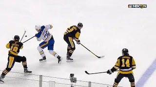 "That's A Penalty, That's A Missed Call" Sam Lafferty Gets Away With High Sticking Rasmus Dahlin