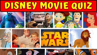 Disney Movie Quiz | Ultimate Disney Quiz 🧜‍♀️🐟🧠| Disney world