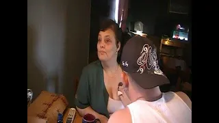 Angry Grandpa Flips over Grandmas tattoo