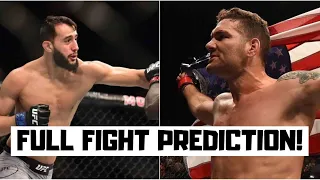Dominick Reyes vs Chris Weidman Full Fight Prediction and Breakdown - UFC on ESPN 6 Boston