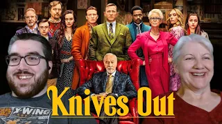 KNIVES OUT is actually pretty great!! Movie Reaction | First Time Watching