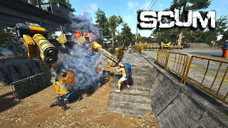 Scum 0.95 - Survival Evolved Squad Gameplay - Day 15 - It's Sentry Killing Time ; ]