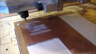 1st try - PCB milling on CNC