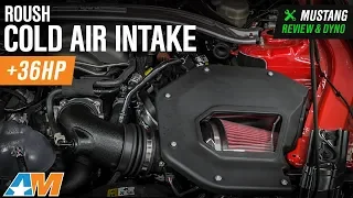 2018 Mustang GT Roush Cold Air Intake Review & Dyno