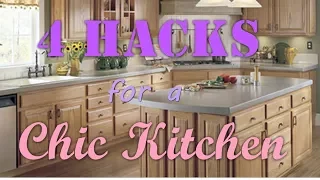 4 Hacks for a Chic Kitchen - 4 Κόλπα για την κουζίνα