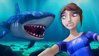 Shark Attack! | The Deep Season 1 | Undersea Adventures | 21 & 22