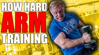 This is How HARD you Should Train (Arms)