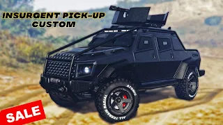 Insurgent Pick-up Custom HOW TO CUSTOMIZE IT & Review | GTA 5 Online | SALE | Best Armored Car?