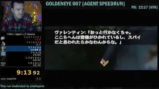 GoldenEye Agent in 22:16 by RWhiteGoose (Speedrun) (December 24, 2014)