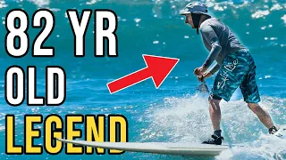 SUP Surfing With a LEGEND!