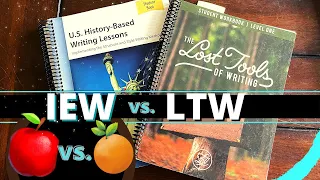 PT.1 How IEW Works!!  IEW vs LOST TOOLS of WRITING for middle & high school homeschool curriculum