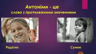 Колєва Оксана Іванівна. Групи слів за значенням: синоніми, антоніми, омоніми