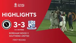Crazy Six Goal Thriller! | Boreham Wood 3-3 Southend (4-3 on pens) | Emirates FA Cup 2020-21